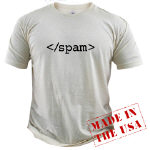Anti-spam t-shirt: Nikke Lindqvist - The end spam t-shirt 