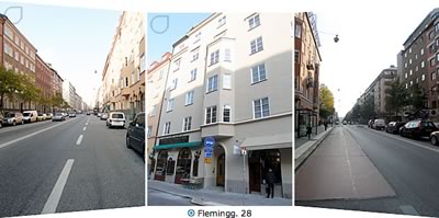Fleminggatan 28: Hitta.se - Mitt hem p� Kungsholmen, alldeles nyfotograferat av Hitta.se 